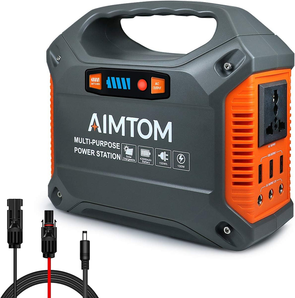 42000mAh 155Wh Power Station with Flashlights V952320