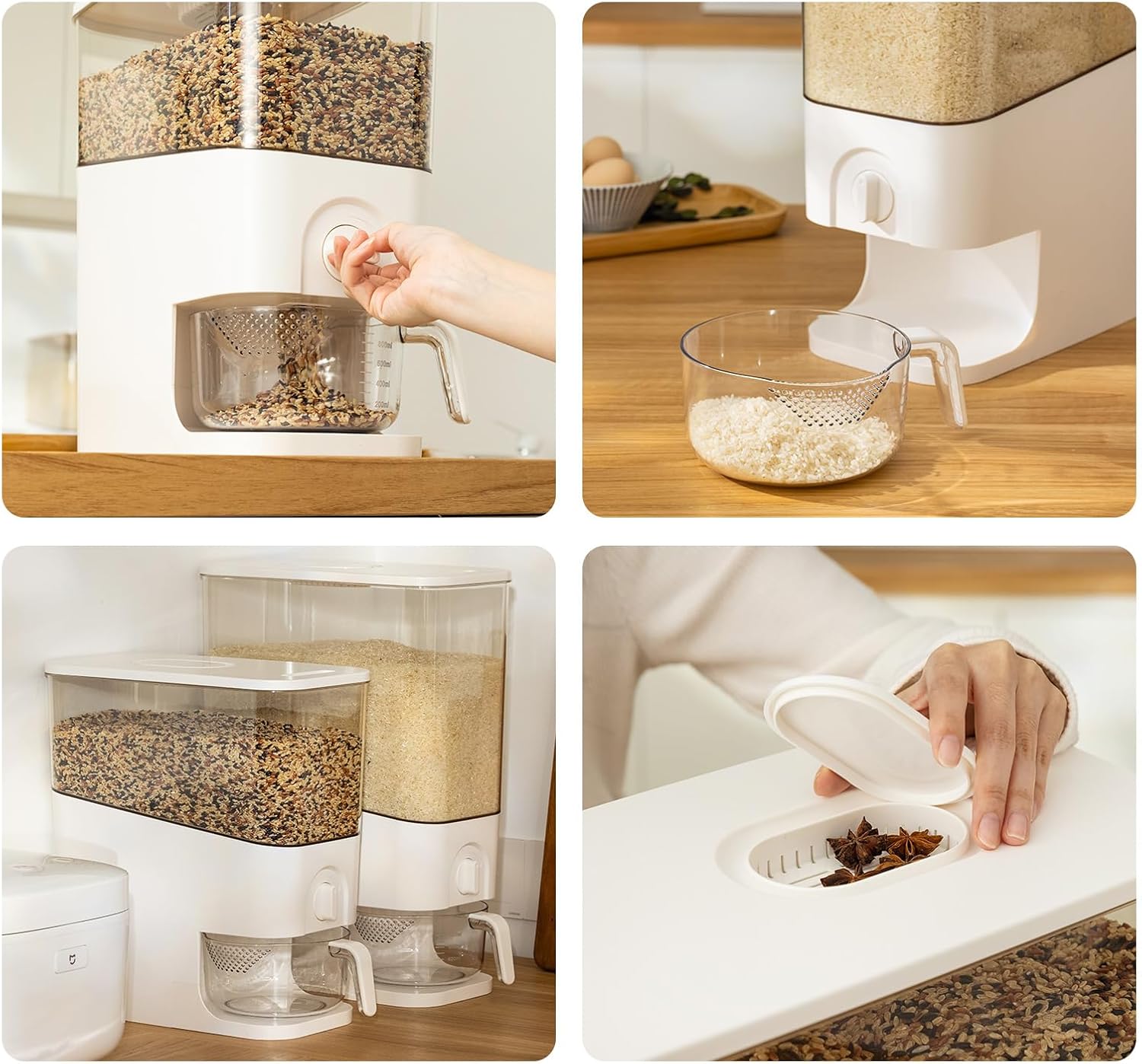 10.5 Qt Rice Dispenser I223