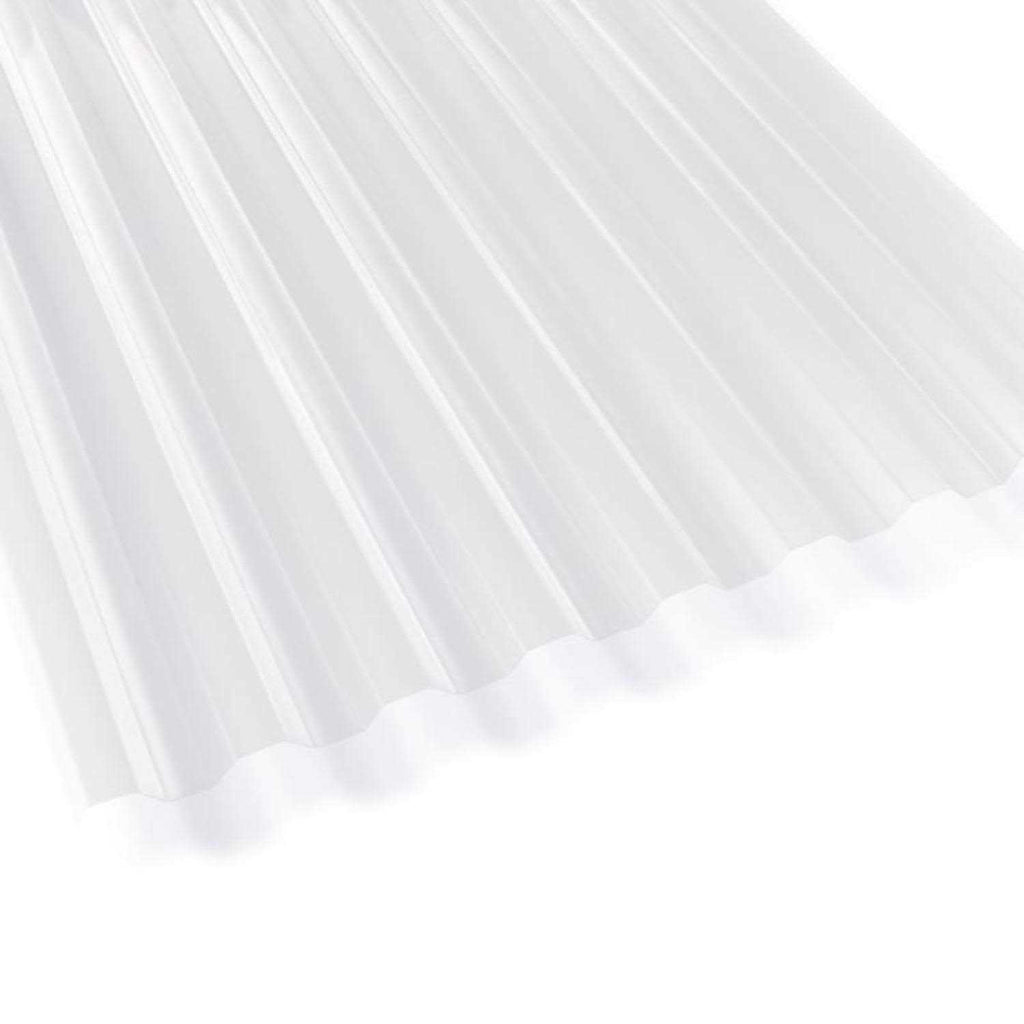 26 in. x 12 ft. Corrugated Polycarbonate Roof Panel A8244