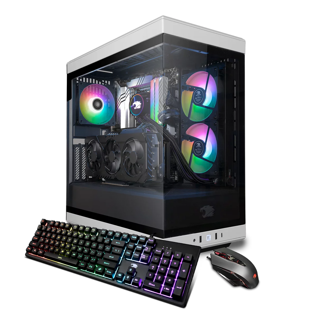 White Gaming Desktop PC A889