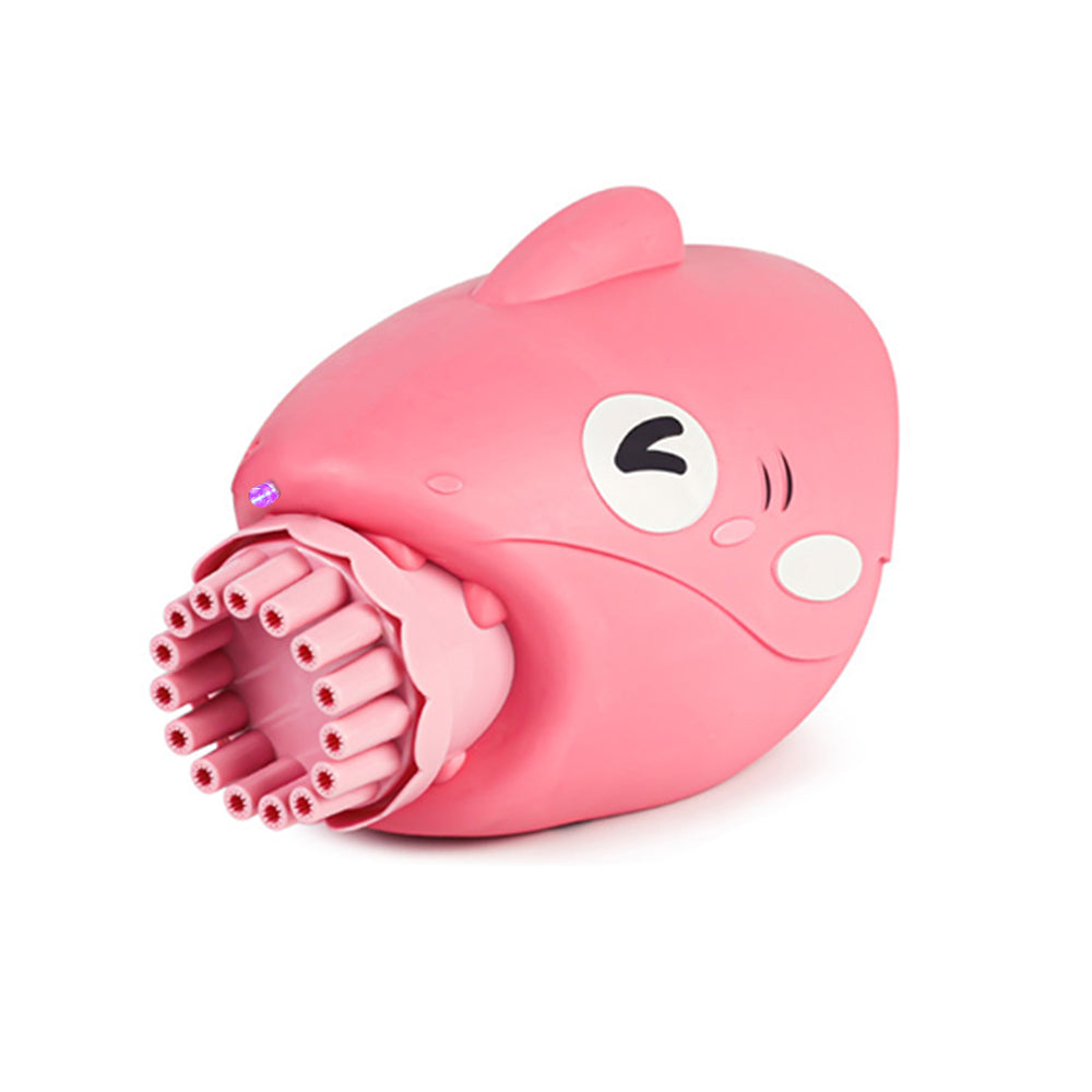 Pink Electric Automatic Bubble Blaster Toy U3222