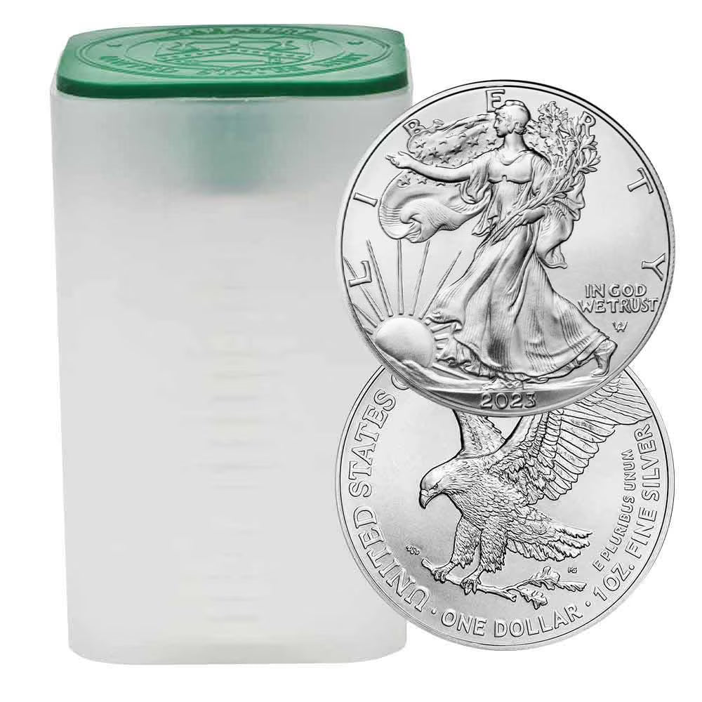 20 - 2023 $1 American Silver Eagle 1 oz BU M494