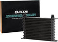 Universal Engine Transmission Oil Cooler with 7" Fixed Black Cooling Fan Kit R3744