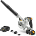 20V Cordless Electric Leaf Blower & Vacuums with Charger & 2.0Ah Lithium Battery J4030