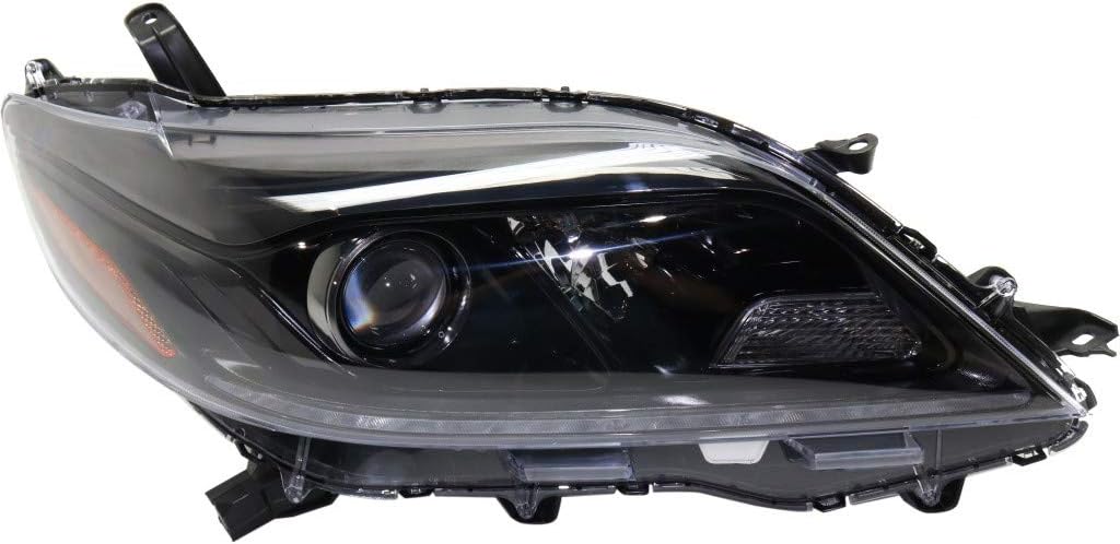 Passenger Side Halogen Headlight for Toyota Sienna 2015 2016 2017 Z511
