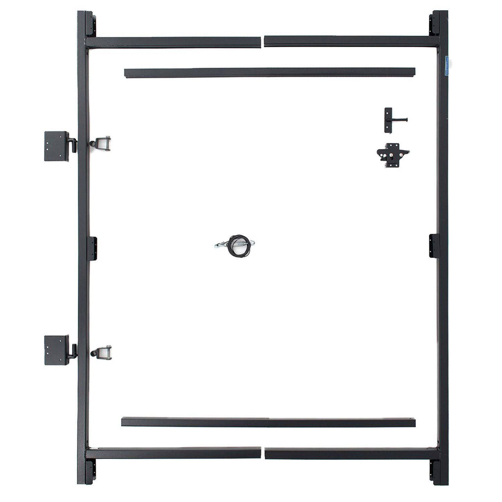 Steel Frame Gate Kit, 36x22-60x22 Wide Opening Up to 7& High (6 Pack) R266