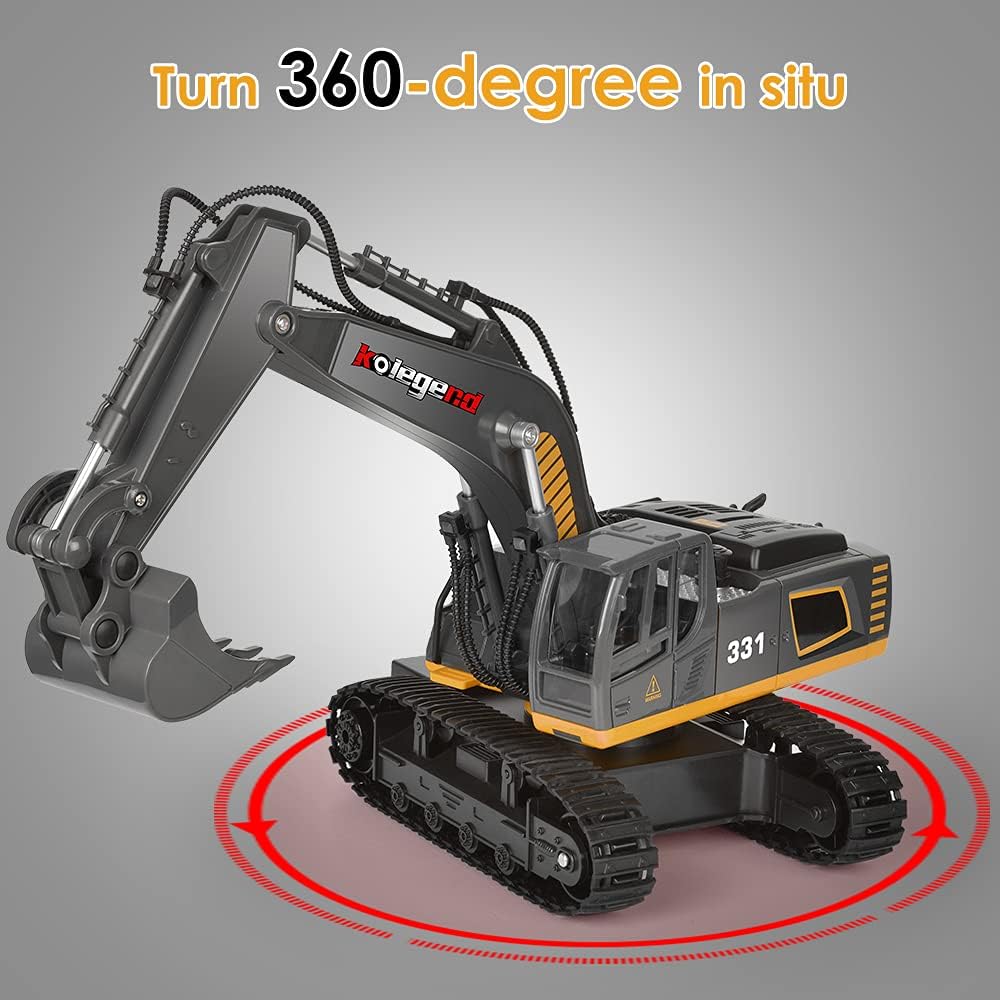 1/18 Scale Remote Control Excavator Toy Q72439