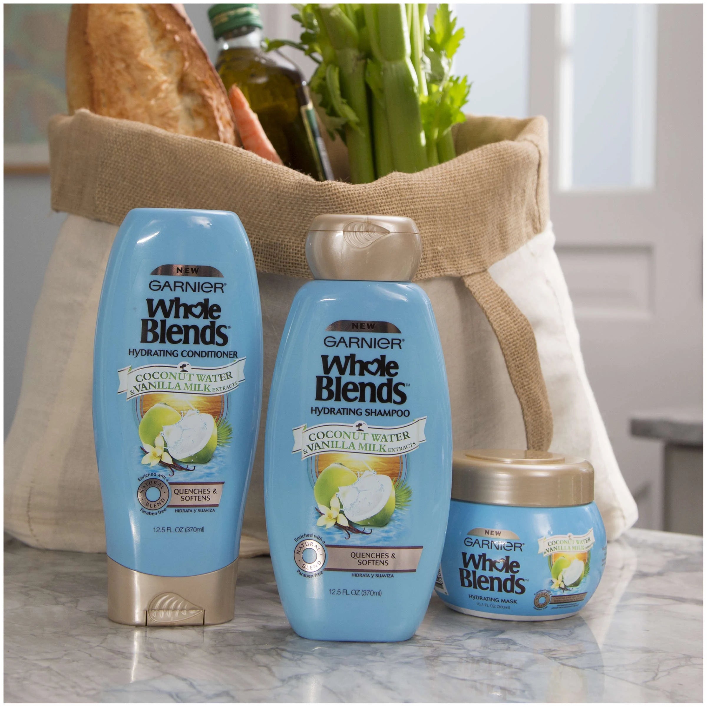 12.5 FL OZ Shampoo with Coconut Water & Vanilla Milk Extracts V529767