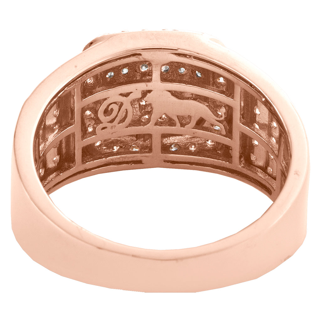 Pinky Ring Pave Band 1.03 CT. H3649