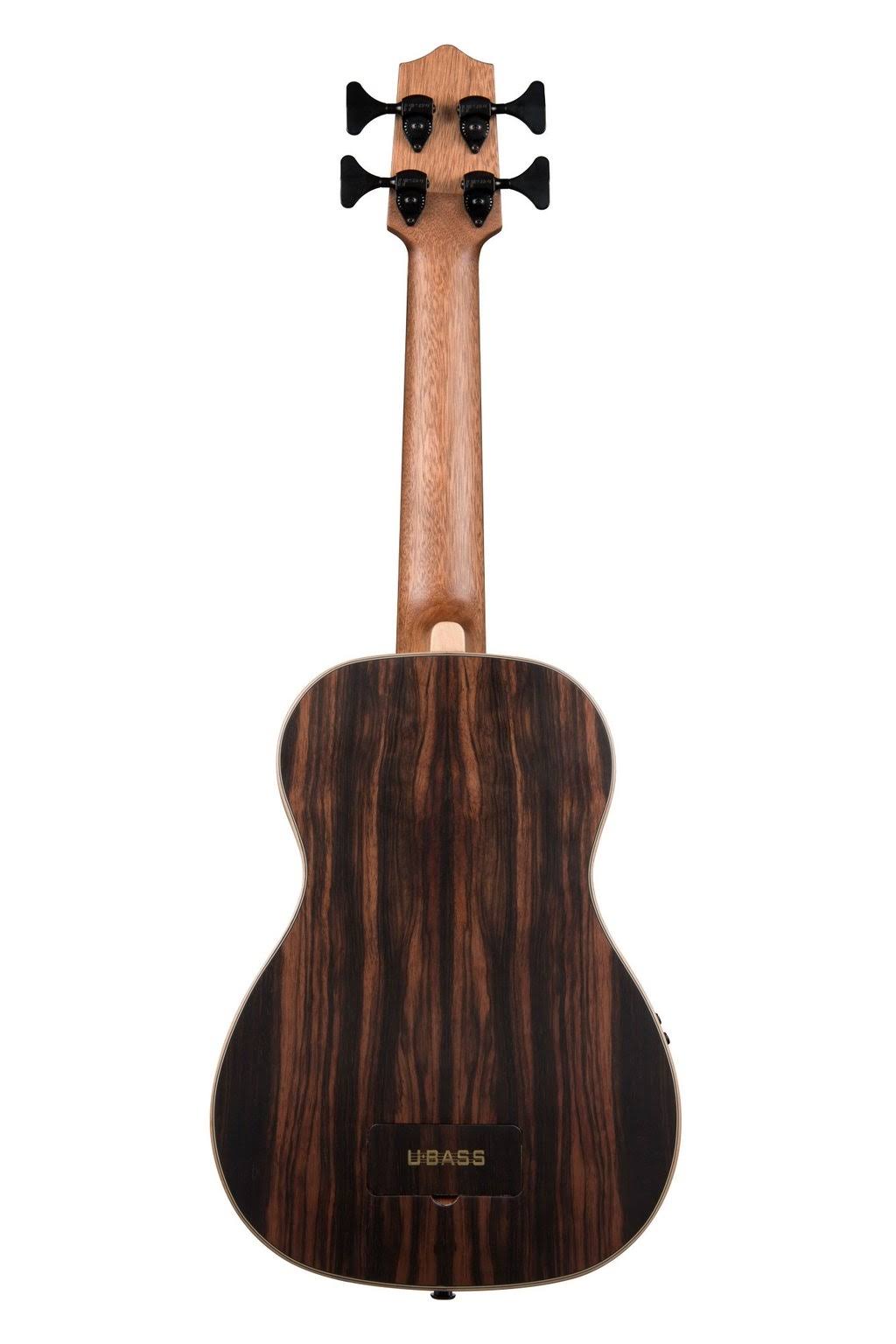 Striped Ebony Fretless Acoustic-Electric U-Bass T757620