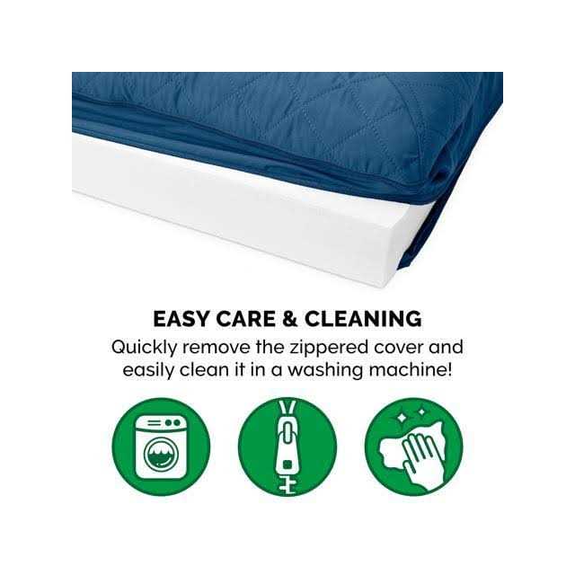 Quilted Orthopedic Sofa Pet Bed O397439