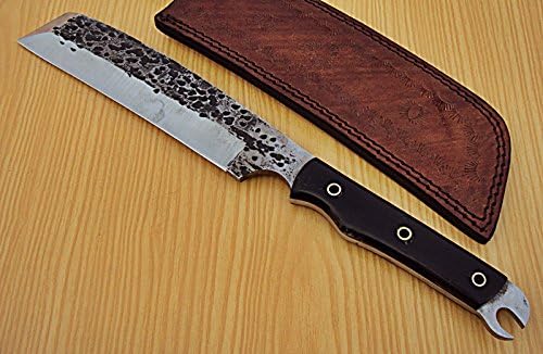 13.3 Inches Hi Carbon Steel Full Tang Nakiri Knife K18607