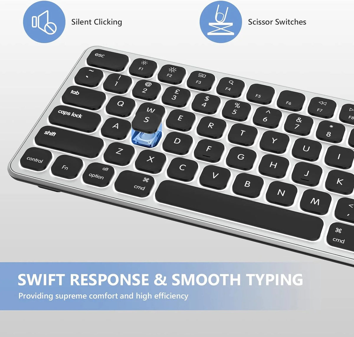 Backlit Keyboard with USB Receiver and Type C Adapter H785196