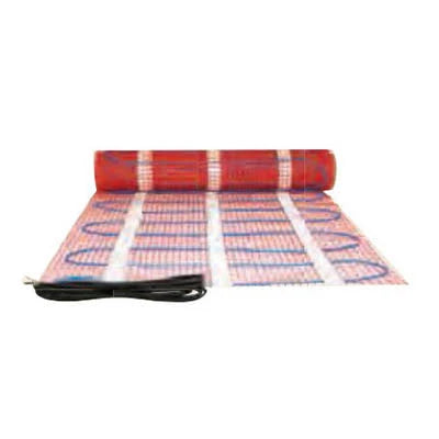 120-Volt Electric Floor Heating Mat 35 Square Feet with Stat F55496