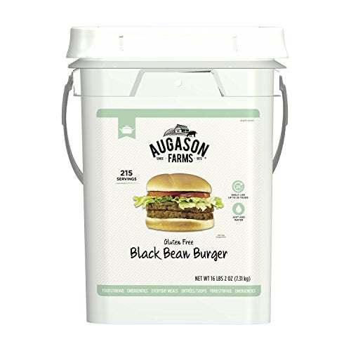 Gluten-Free Black Bean Burger 2 lbs 14 oz No. 10 Can 1 Pack Q817566