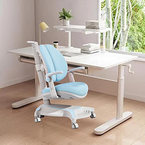 Wood Ergonomic Adjustable Desk and Chair M257