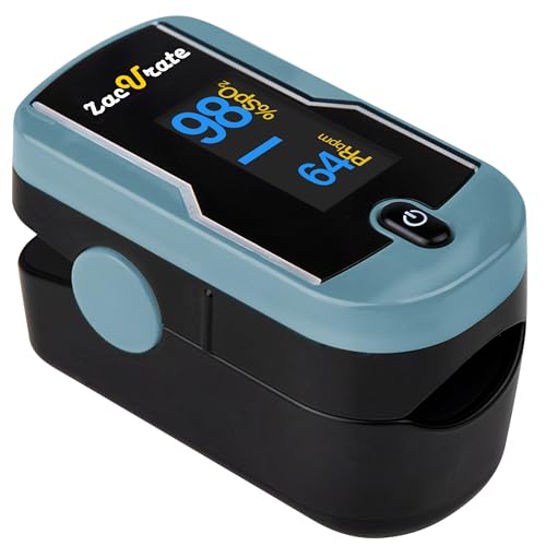 Fingertip Pulse Oximeter Blood Oxygen Saturation Monitor with Lanyard (Sunny Yellow) V6386