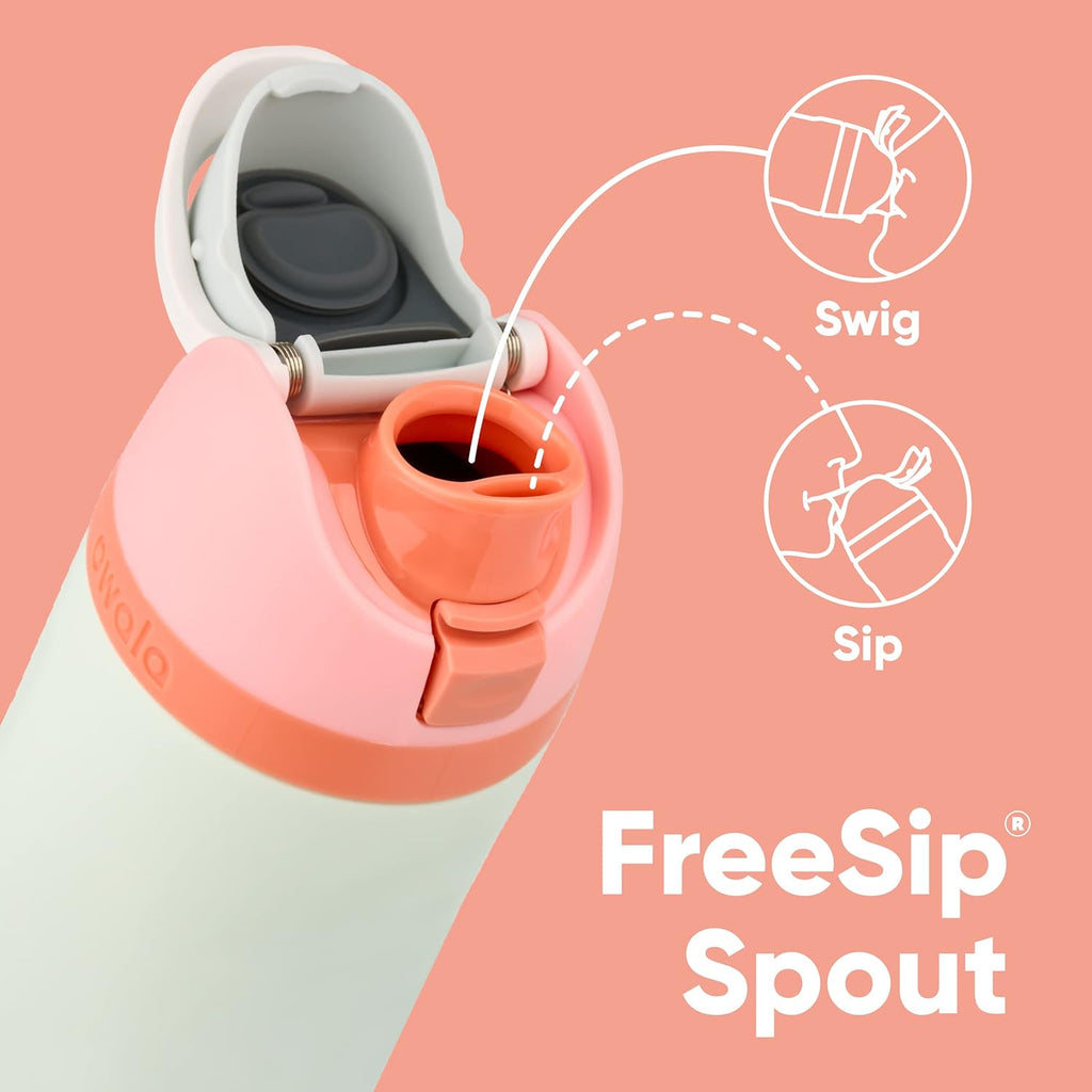 32 Oz Insulated Stainless Steel Water Bottle with Straw F3443
