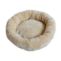 13.8" Beige Round Cushion Cover for Cat Perch W348898