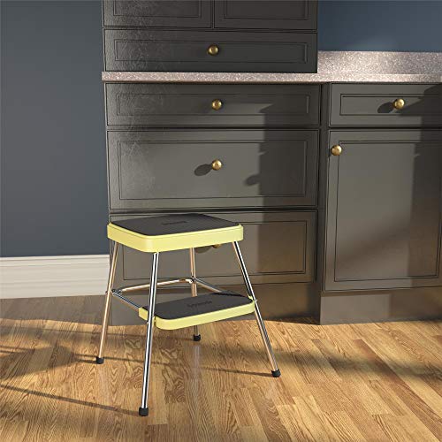 Yellow Steel Step Stool C450937