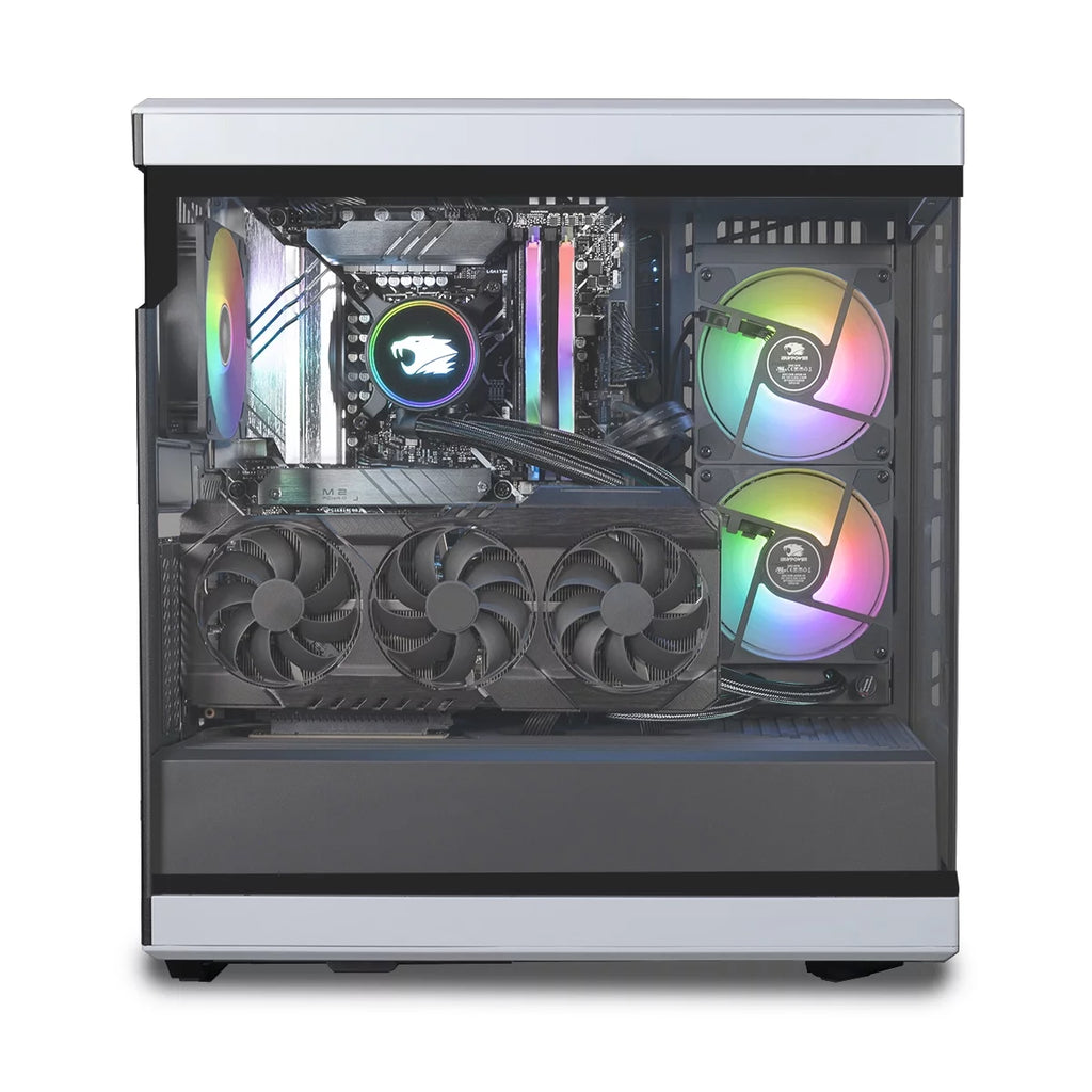 White Gaming Desktop PC A889