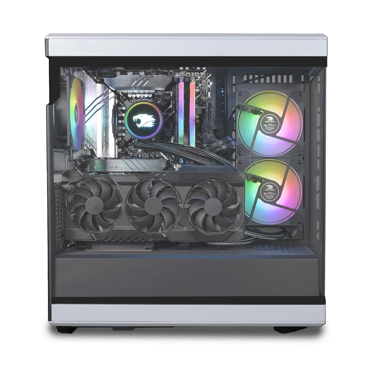White Gaming Desktop PC A889