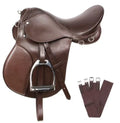 Brown All Purpose English Riding Saddle V29223