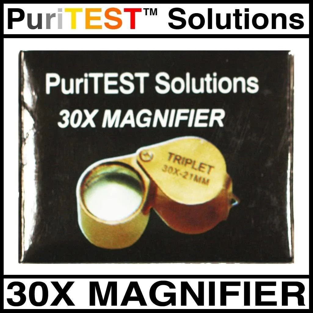 Professional Jeweler's Test Equipment Electronic Jewelry Scale Precious Metals Acid Test Kit 30x Loupe G931