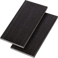 8 Pack Fiberglass Spring Plates for Patio Rocking Chair Replacement, 2.5" x 5" x 0.25" R43235