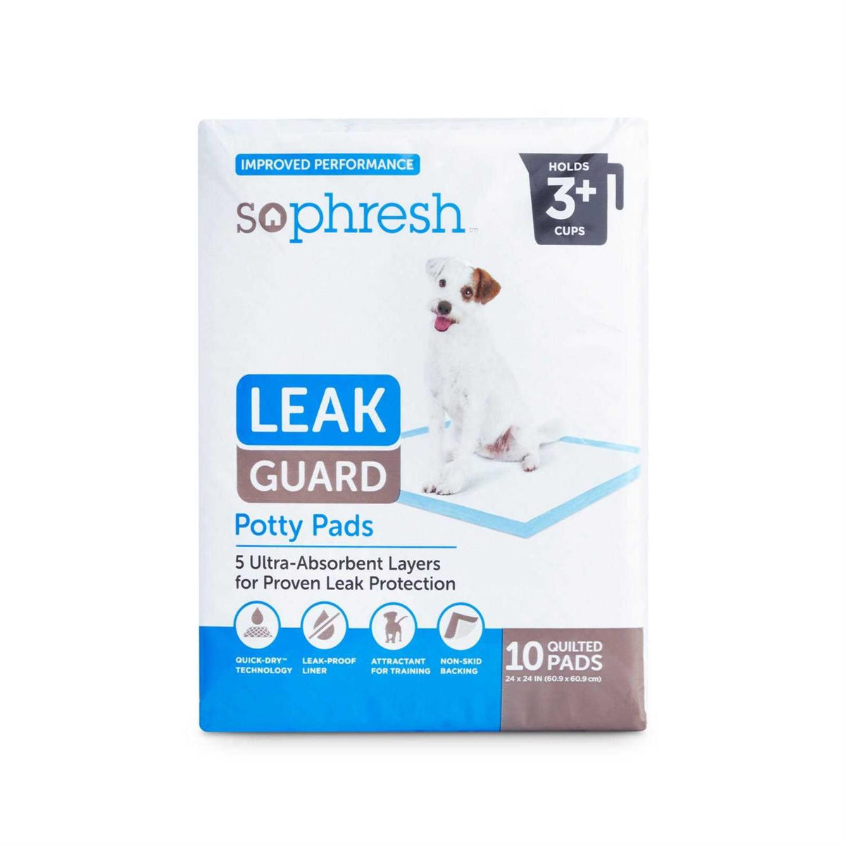 Large Leak Guard Quilted Potty Pads E985