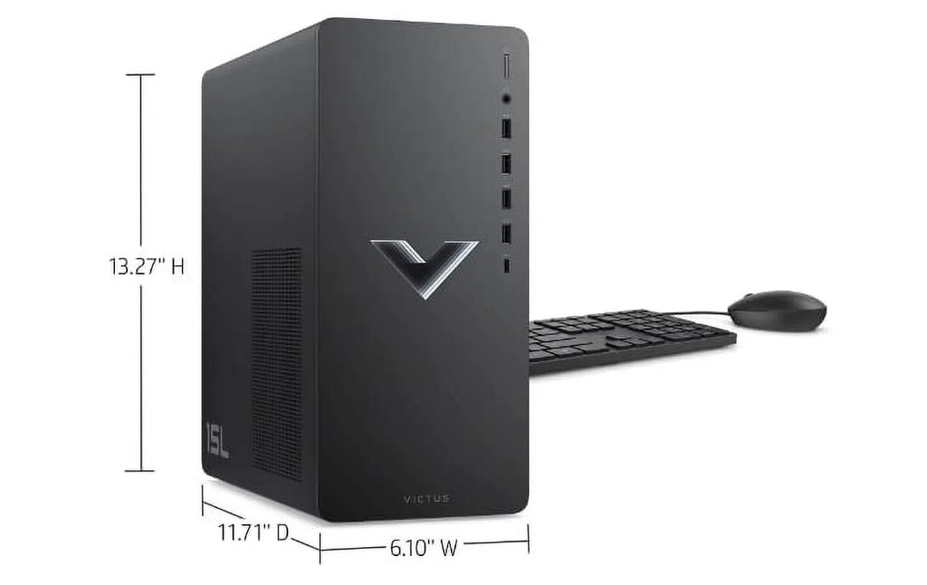 Black AMD Ryzen 7 5700G Desktop with AMD Radeon RX 6600XT H949720