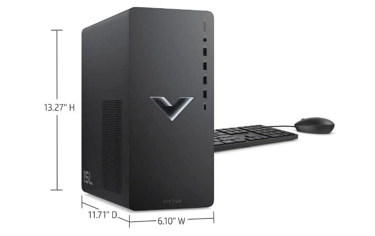 Black AMD Ryzen 7 5700G Desktop with AMD Radeon RX 6600XT H949720