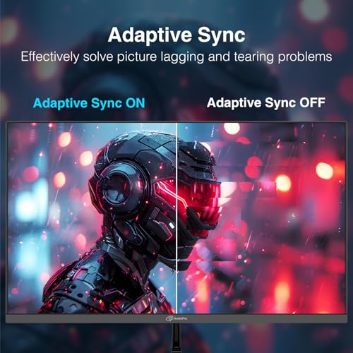 22 inch Full HD Computer Monitor, 100Hz Refresh Rate, Frameless, VESA, HDMI, VGA V6914
