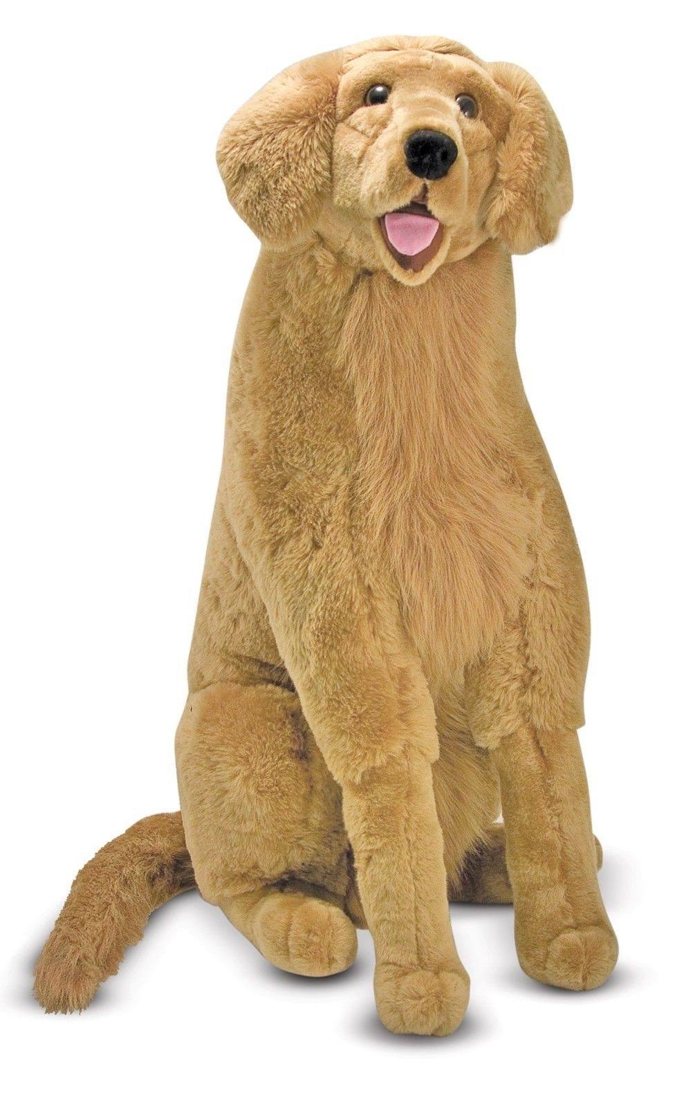 Lifelike Stuffed Animal Dog (Over 2 Feet Tall) R625
