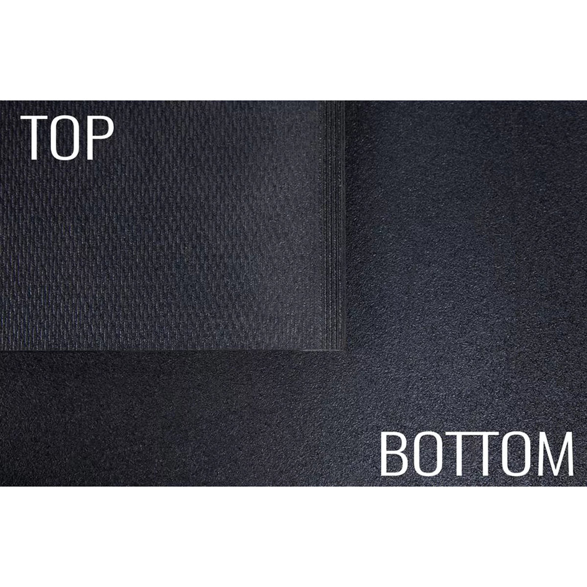 Black 1/2" Thick Rubber Mats A478