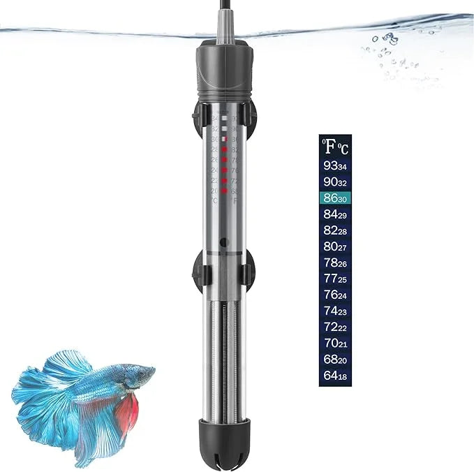 100W Adjustable Submersible Aquarium Heater E610