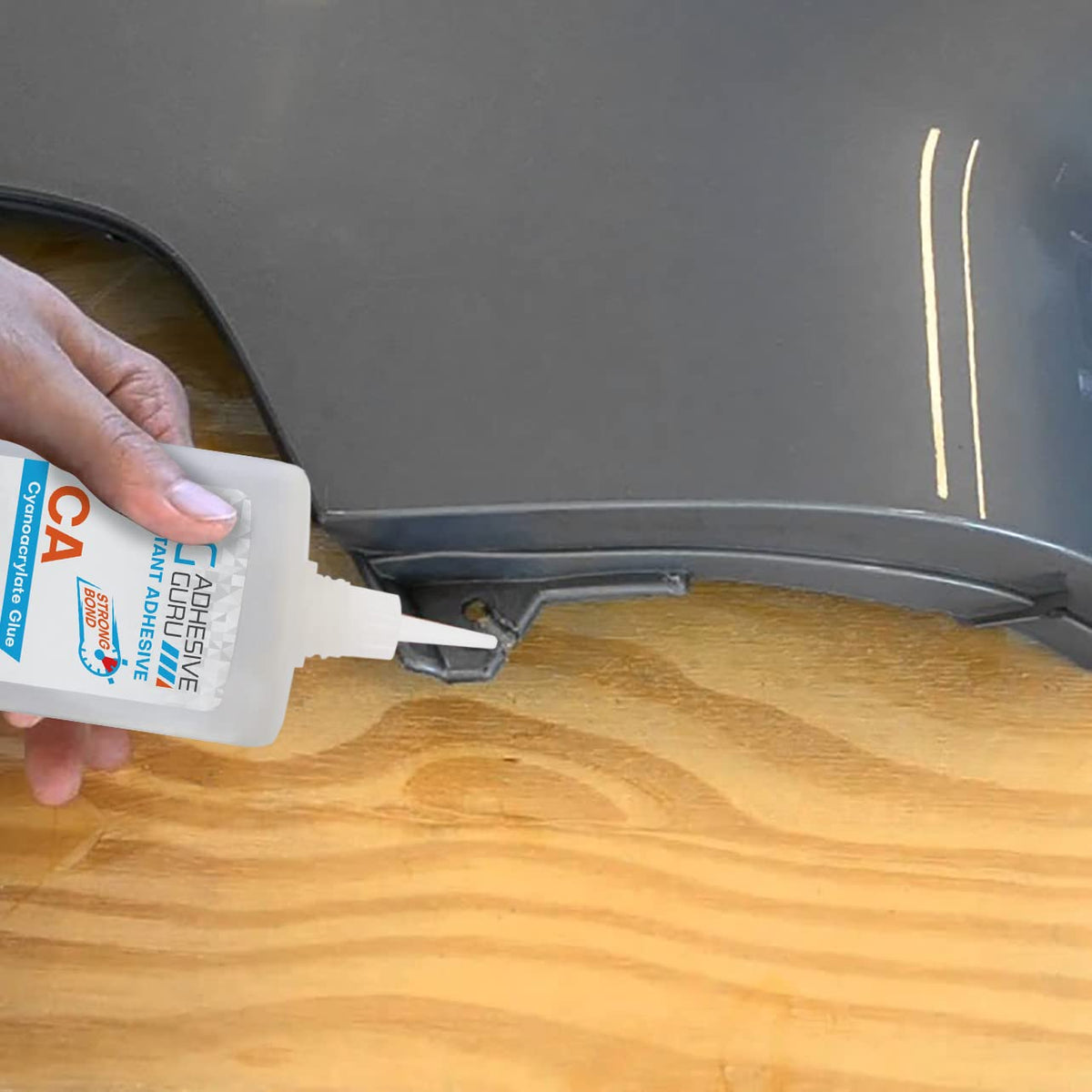 CA Glue with Activator (1.7 oz - 6.76 fl oz) Cyanoacrylate Glue U7982