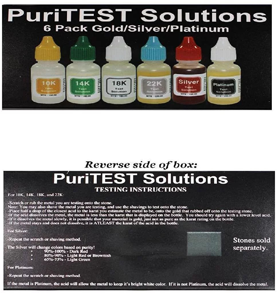 Professional Jeweler's Test Equipment Electronic Jewelry Scale Precious Metals Acid Test Kit 30x Loupe G931