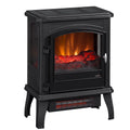 Black Infrared Quartz Electric Fireplace Stove Heater U862