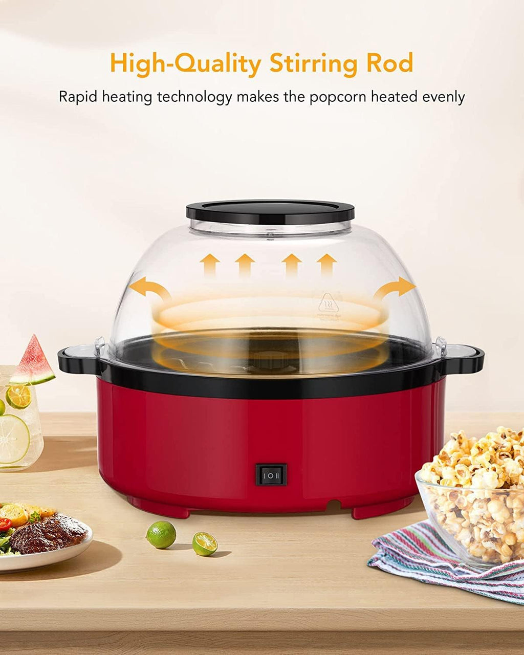 16-Cup Electric Hot Oil Popcorn Popper G928941