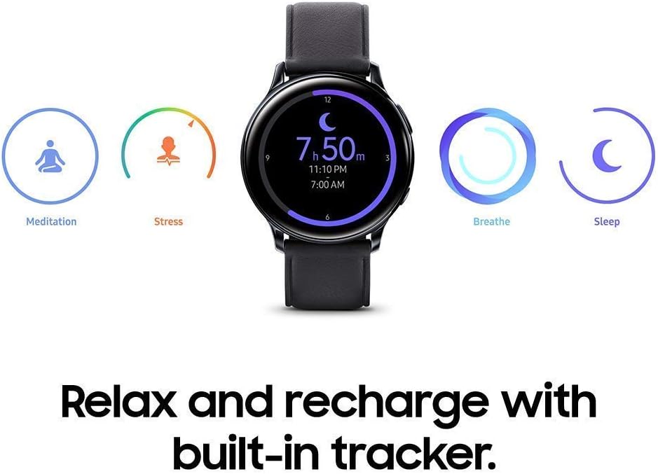 Black 40mm GPS Bluetooth Smart Watch L443
