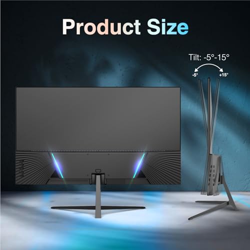 22 inch Full HD Computer Monitor, 100Hz Refresh Rate, Frameless, VESA, HDMI, VGA V6914
