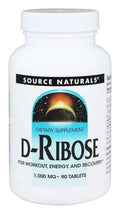 D Ribose Powder 1000 mg 90 Tablets Q88522