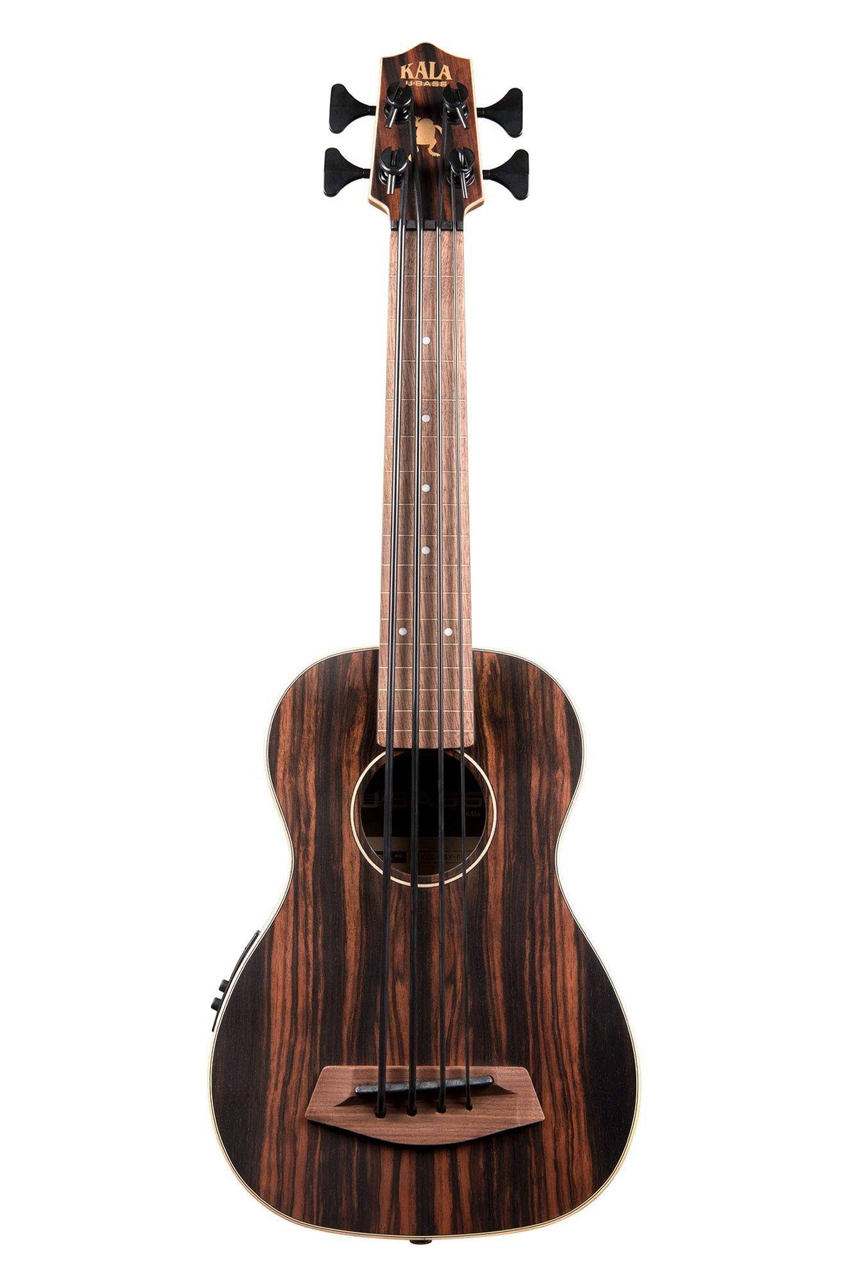 Striped Ebony Fretless Acoustic-Electric U-Bass T757620