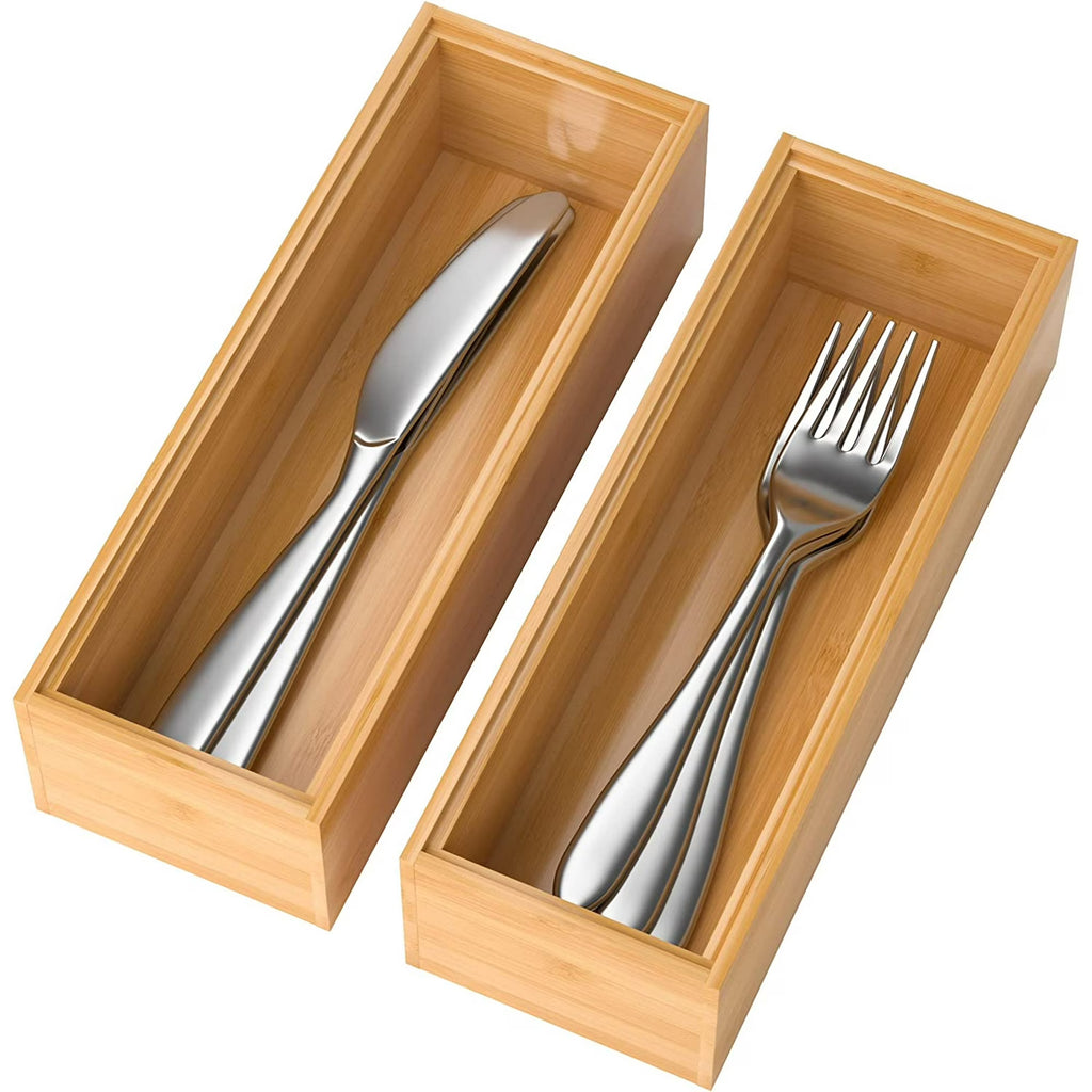 Bamboo Drawer Organizer Set of 2 T614819