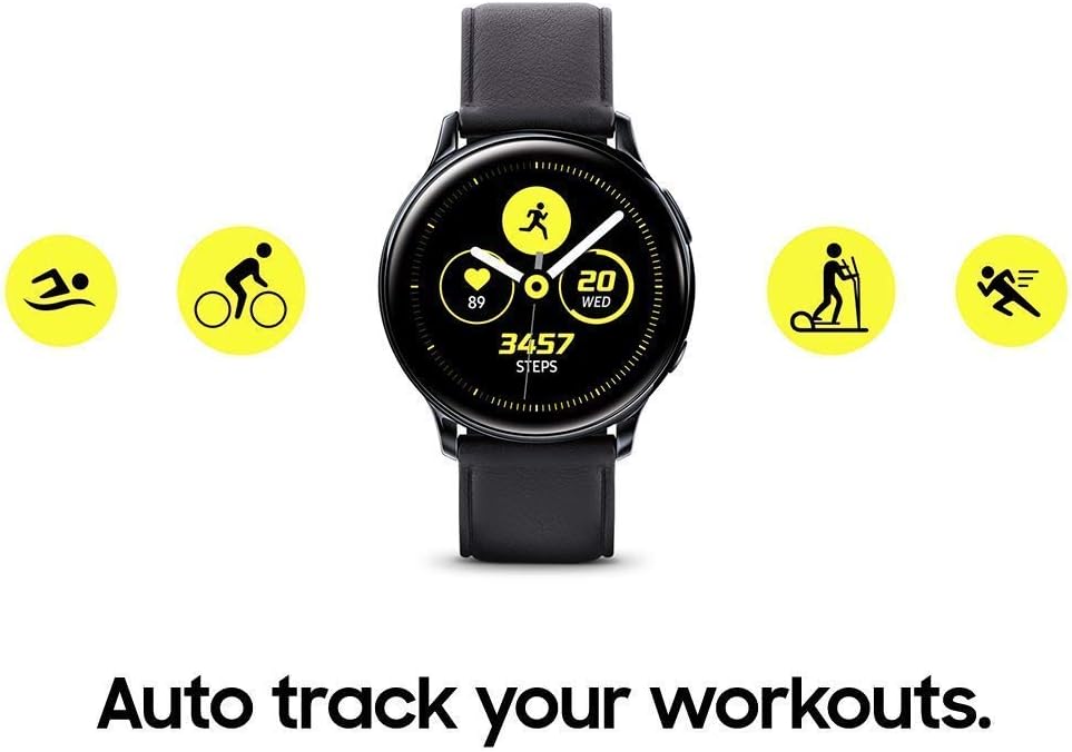 Black 40mm GPS Bluetooth Smart Watch L443
