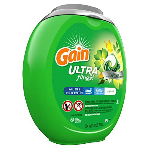Original Scent Liquid Laundry Detergent Pacs, 48 Count S586