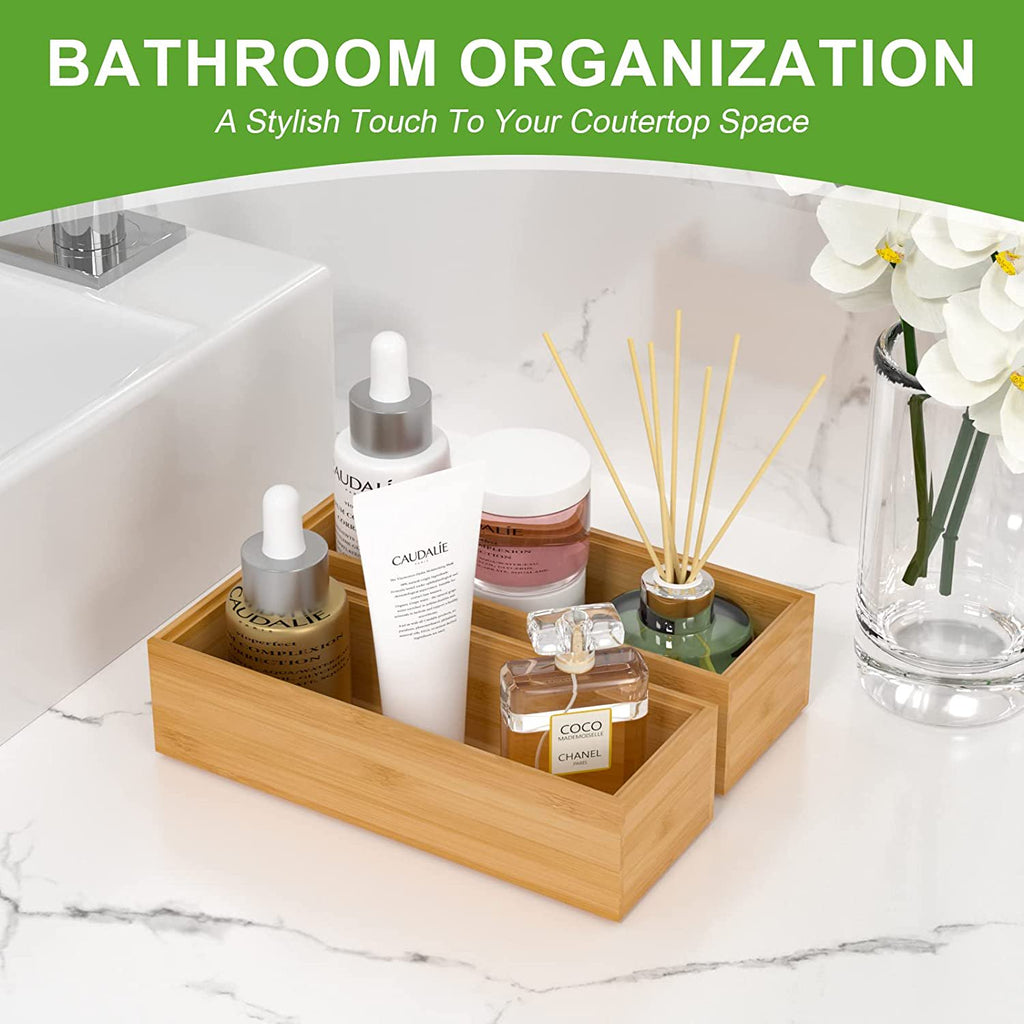 Bamboo Drawer Organizer Set of 2 T614819