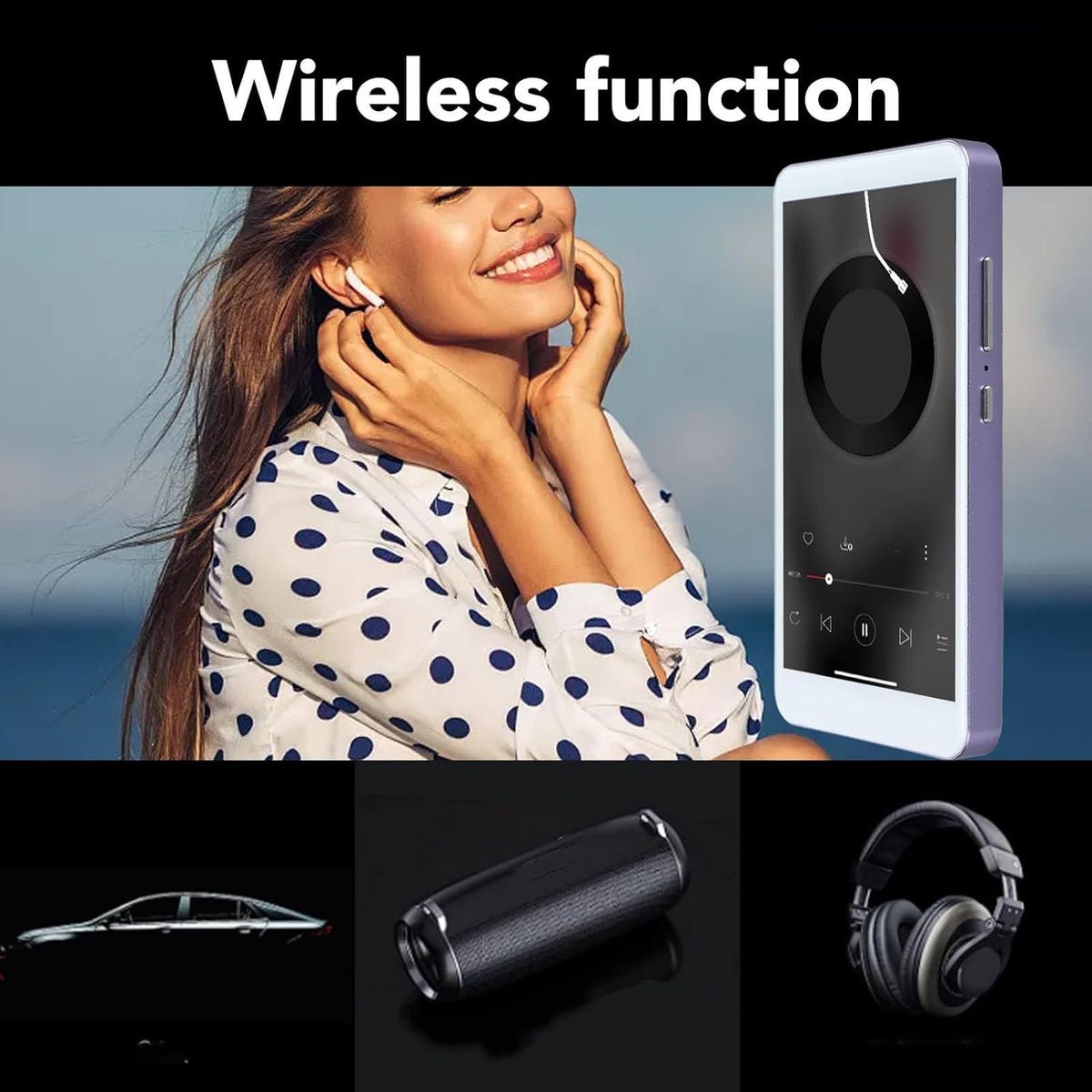 128GB Bluetooth 5.0 MP4 Player Z6499