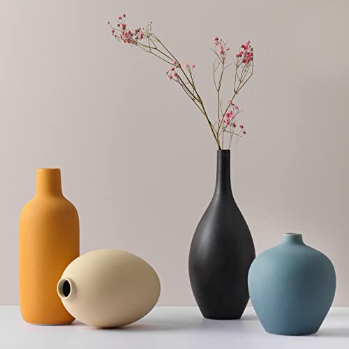 4pcs Ceramic Vases Q822